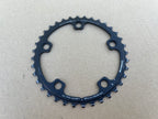 Praxis Leva Time 110 BCD 53/36T 10/11/12 Speed Double Road Black Chainring Set Cold Forged