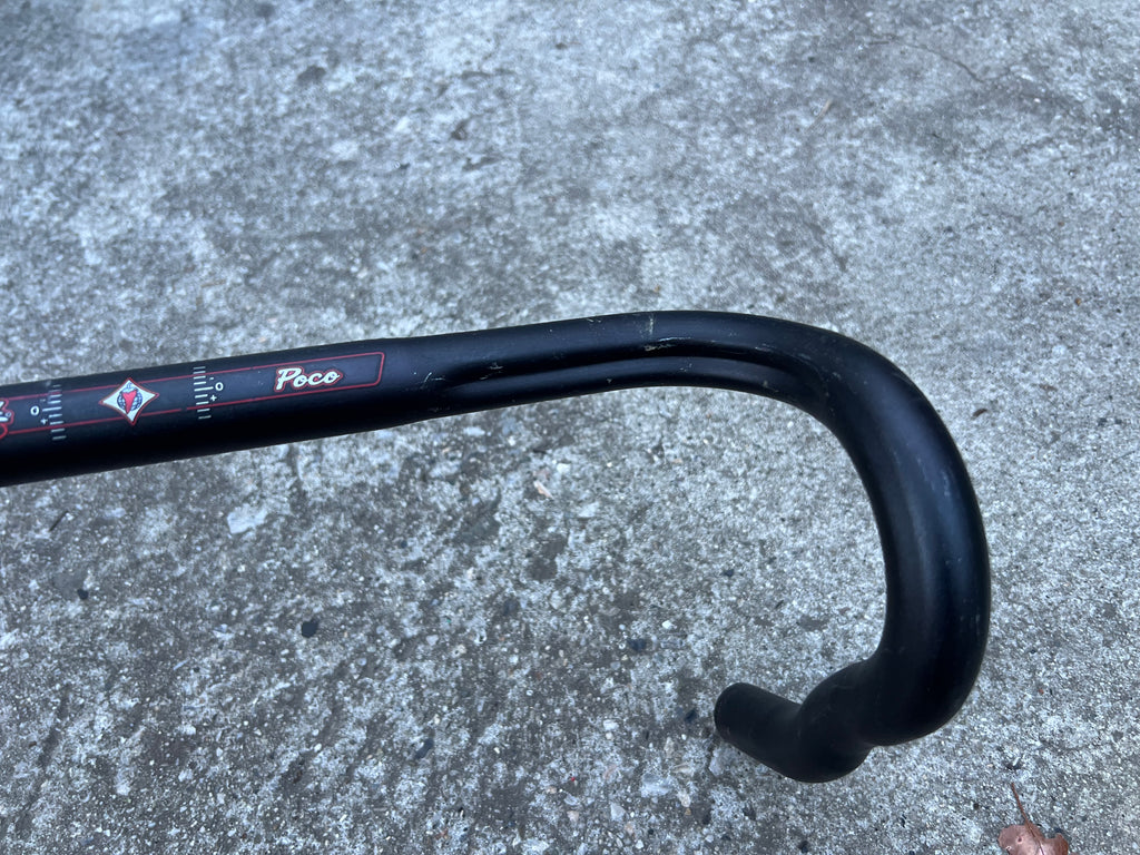 Salsa Poco 360mm 36cm 26.0 Black Road Bike Short Narrow Drop Bars