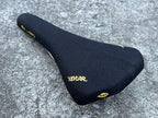 Velo Topo KT Comp Kevlar Titanium Saddle Vintage MTB Mountain Bike Black Yellow