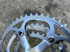 Sugino XD2 165mm Square Taper 26-36-46T Triple Touring Silver Crankset