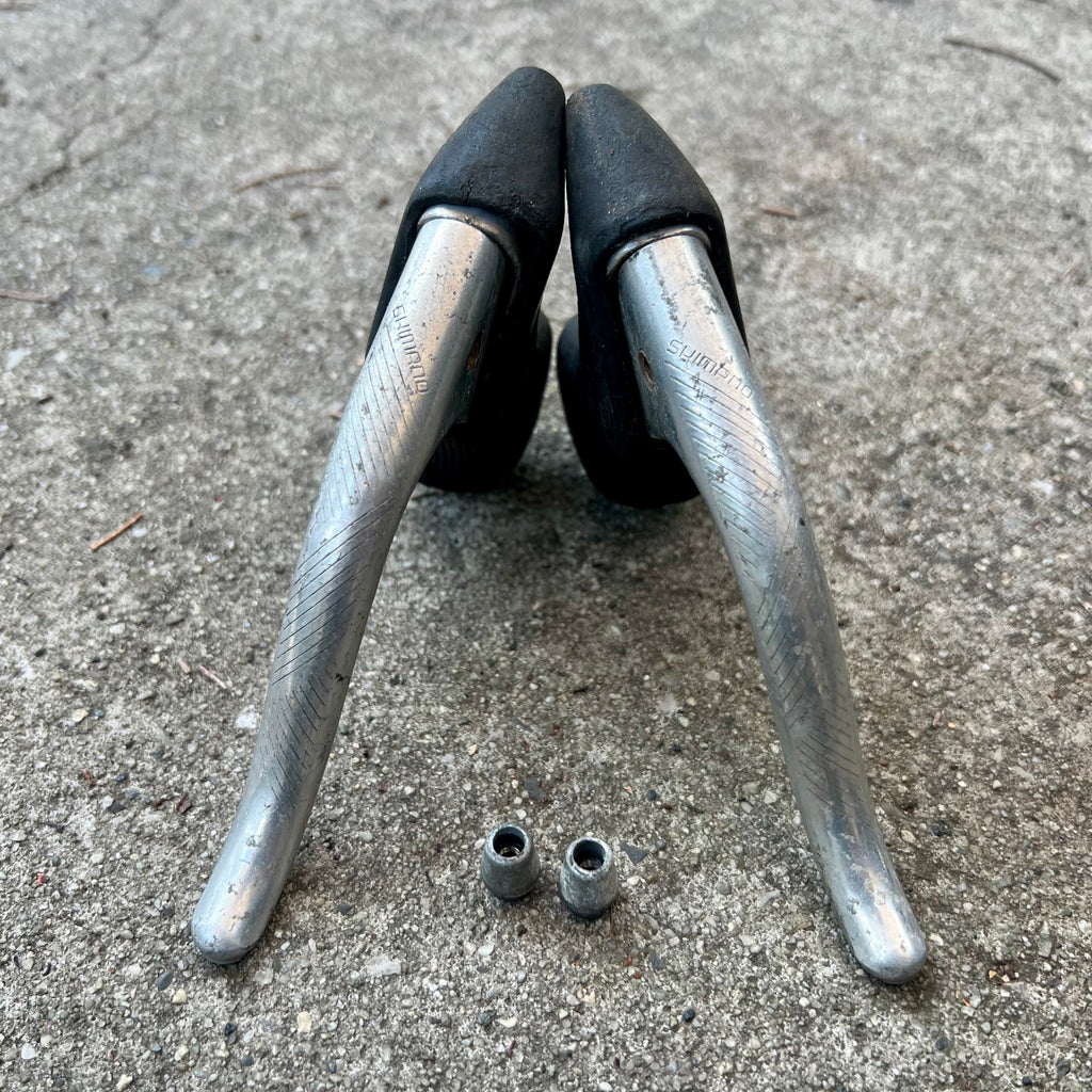 Shimano Z Series BL-Z325 Brake Levers Drop Bar Road Bike Vintage Silver